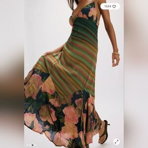 Free People Movement Painted Sands Maxi Dress Xs $198